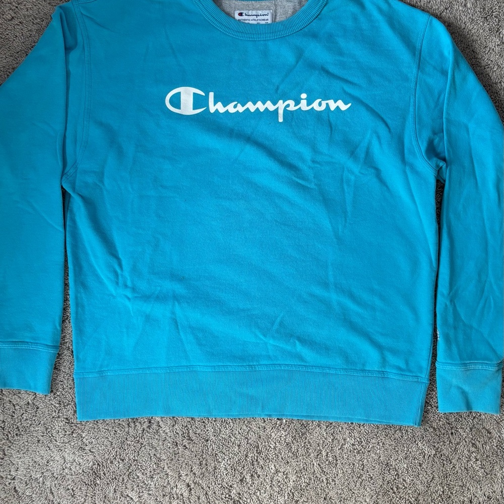 Champion Blue Crewneck